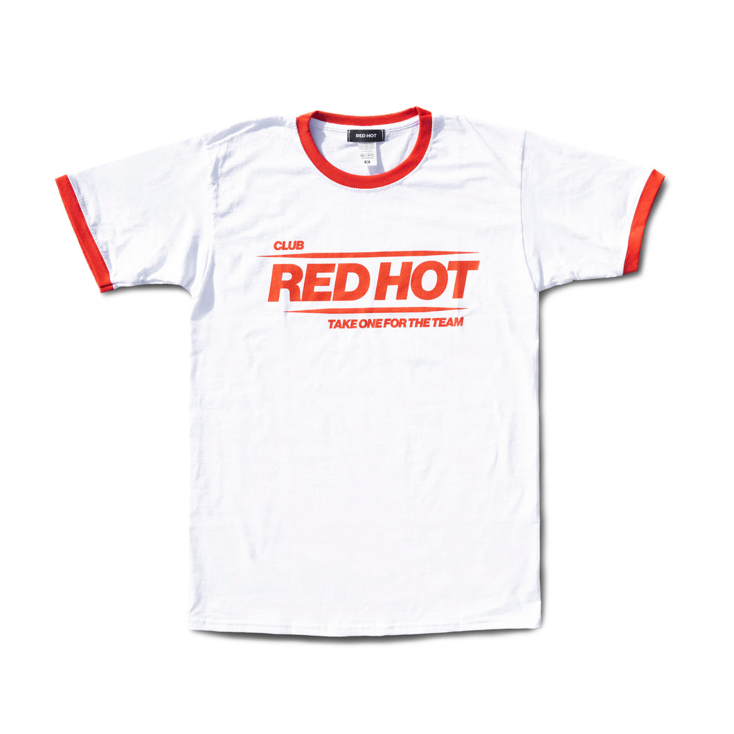 Club Red Hot Ringer Tee