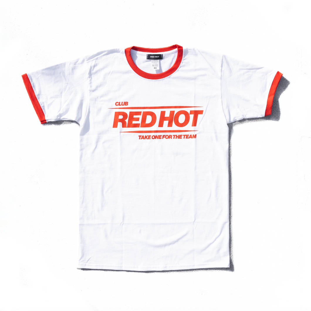 Club Red Hot Ringer Tee